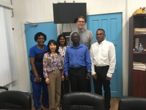 Meeting with Mr Lewis (CEO of GPHC and Dr Alex Harvey (Director of the Institute of Health Science Education)
